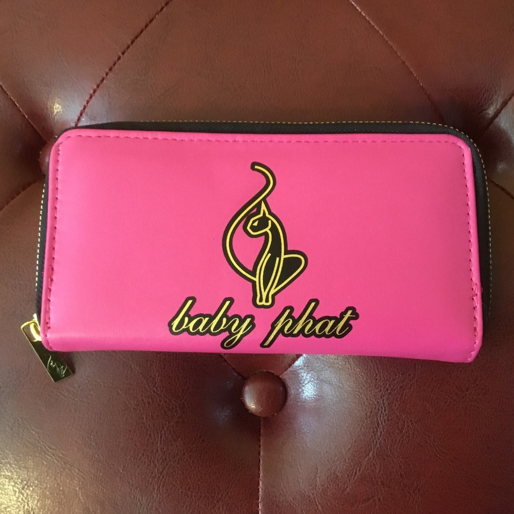 Baby Phat Zippered Wallet - Picture 2 of 16